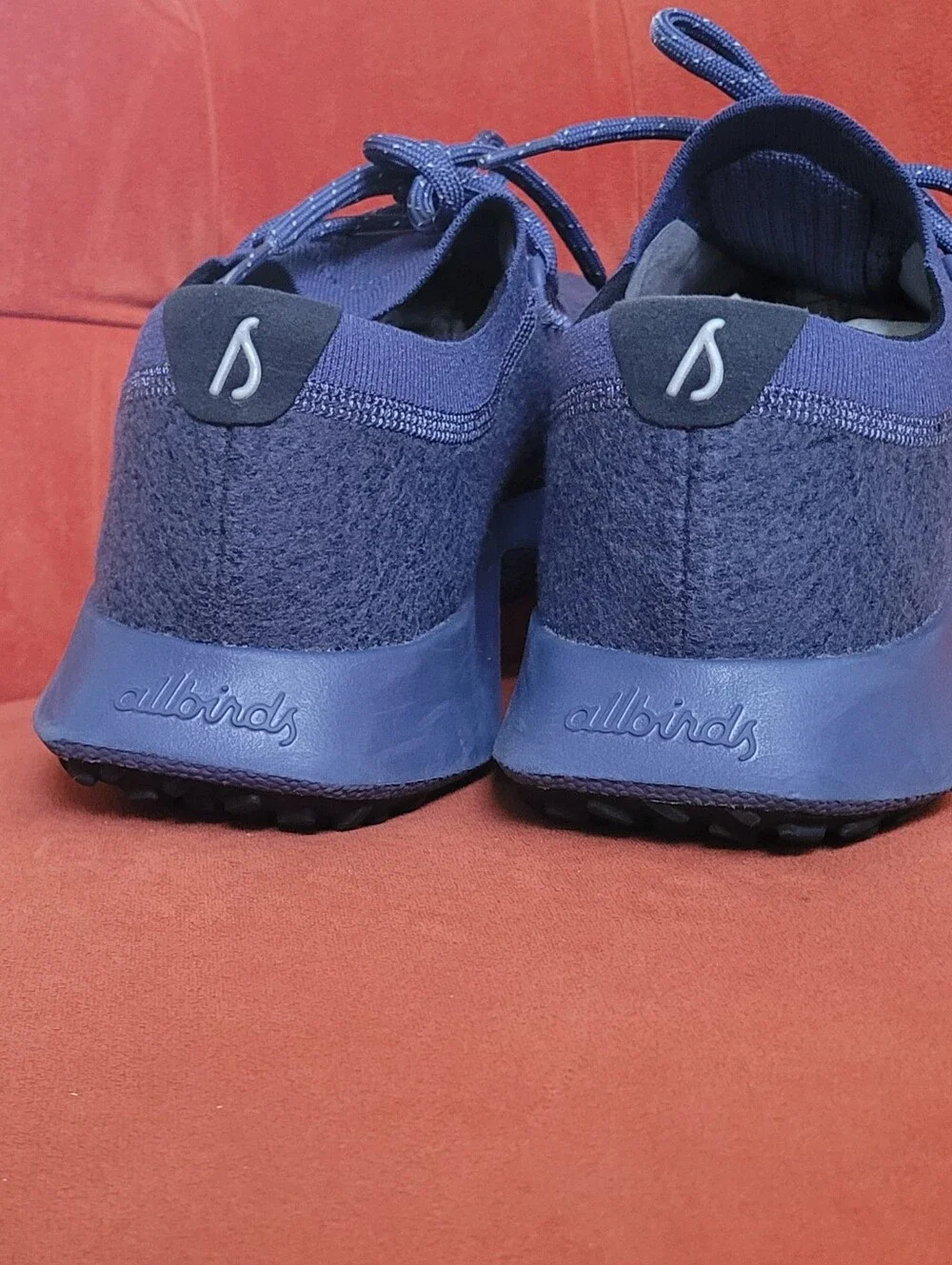 allbirds Men's Wool Dasher Mizzle sneakers in a hazy indigo Size 12
